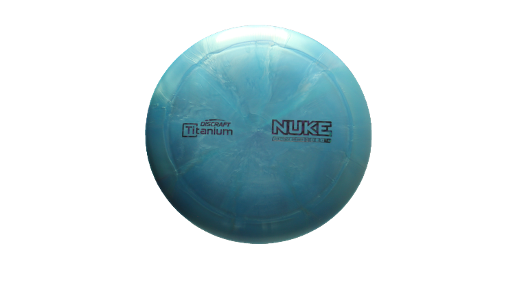 Discraft Titanium Nuke Distance Driver Front View