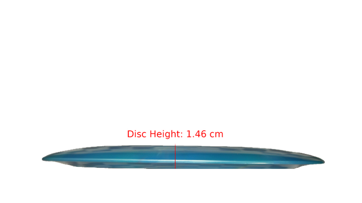 Discraft Titanium Nuke Distance Driver Profile View