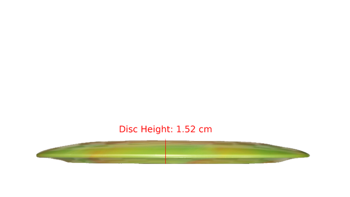 Discraft Titanium Nuke Distance Driver Profile View