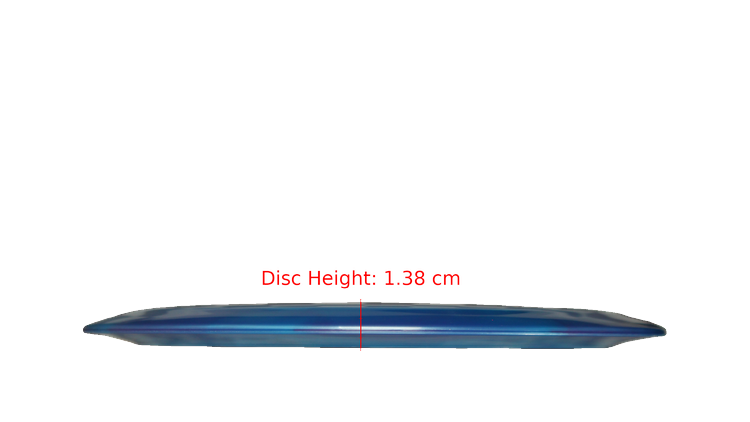 Discraft Titanium Thrasher Distance Driver Profile View