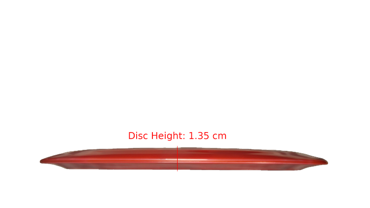 Discraft Titanium Thrasher Distance Driver Profile View