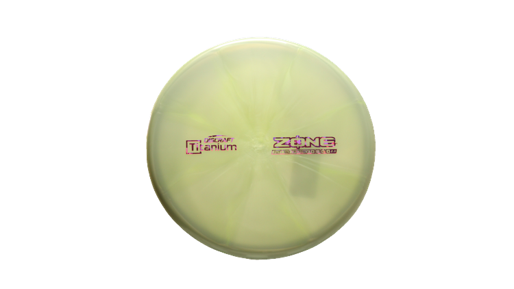 Discraft Titanium Zone Putter Front View