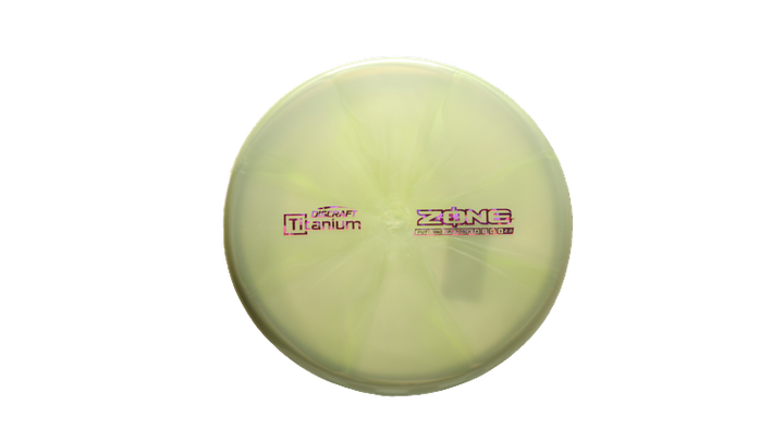 Discraft Titanium Zone Putter Front View