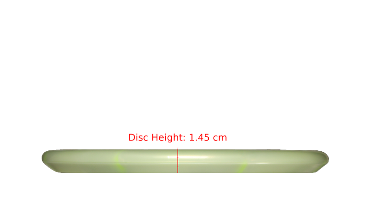 Discraft Titanium Zone Putter Profile View