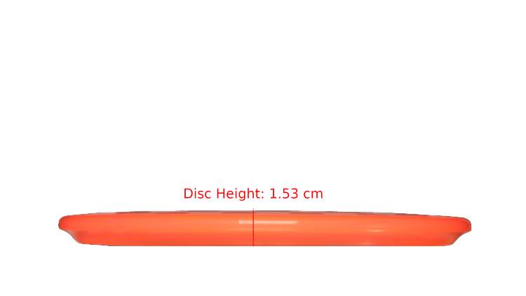 Discraft Z Buzzz OS Midrange Profile View