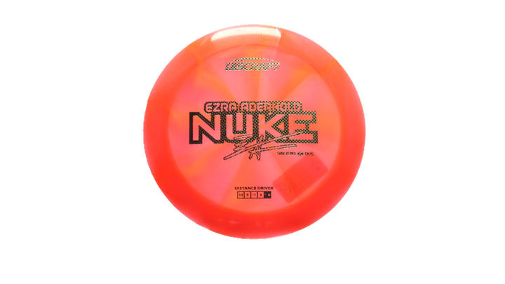 Discraft 2025 Ezra Aderhold Tour Series Z Swirl Nuke Distance Driver Front View