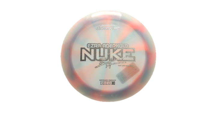 Discraft 2025 Ezra Aderhold Tour Series Z Swirl Nuke Distance Driver Front View