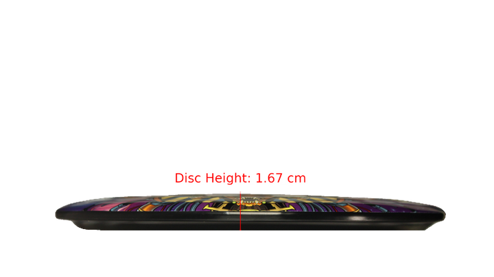 Discraft Brian Allen Ancient Alien SuperColor Buzzz Midrange Profile View