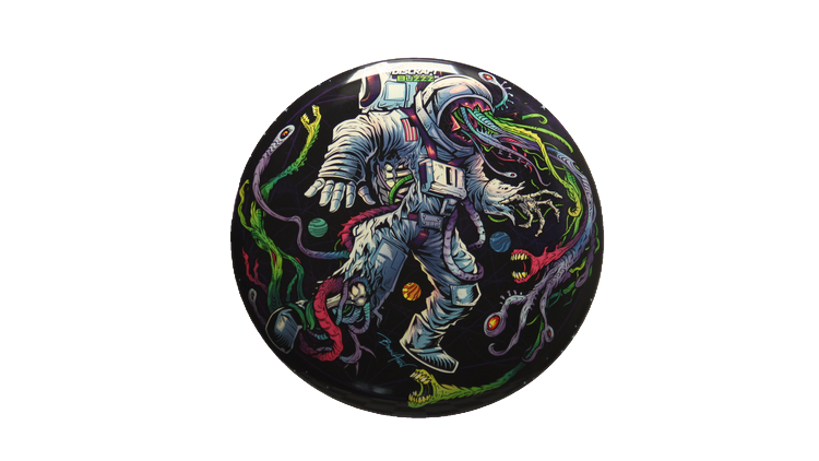 Discraft Brian Allen Astronaut SuperColor Buzzz Midrange Front View