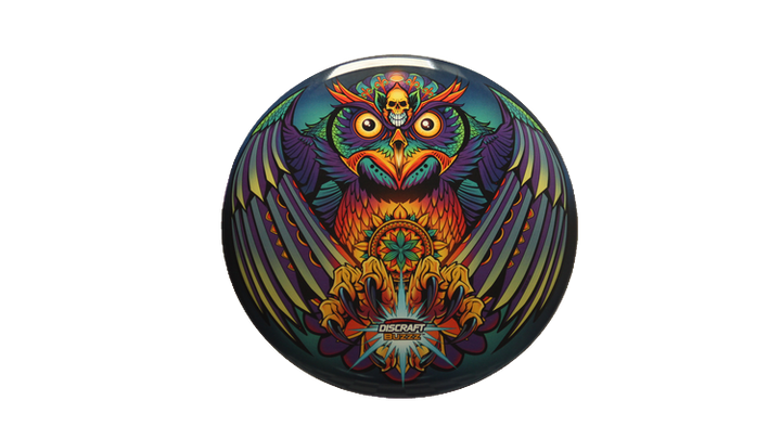 Discraft Brian Allen Owl SuperColor Buzzz Midrange Front View