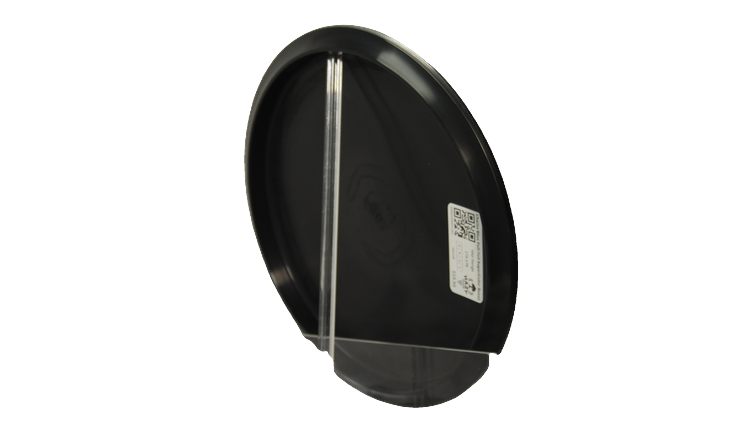 Discraft Chains Blue Full Foil SuperColor Buzzz Midrange Back View