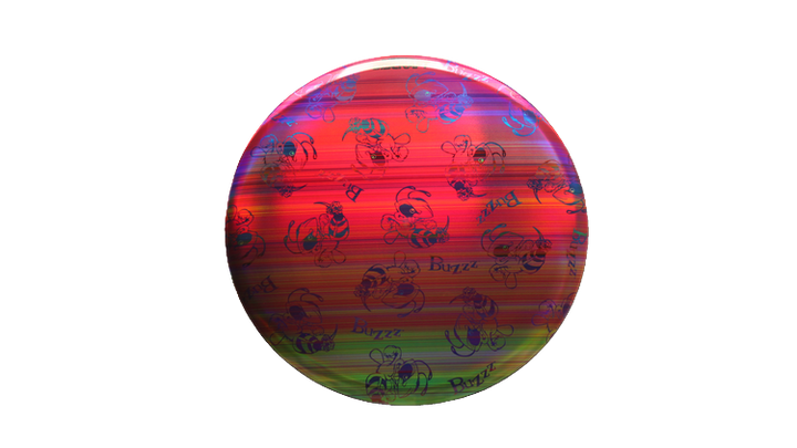 Discraft Swarm Full Foil SuperColor Buzzz Midrange Front View