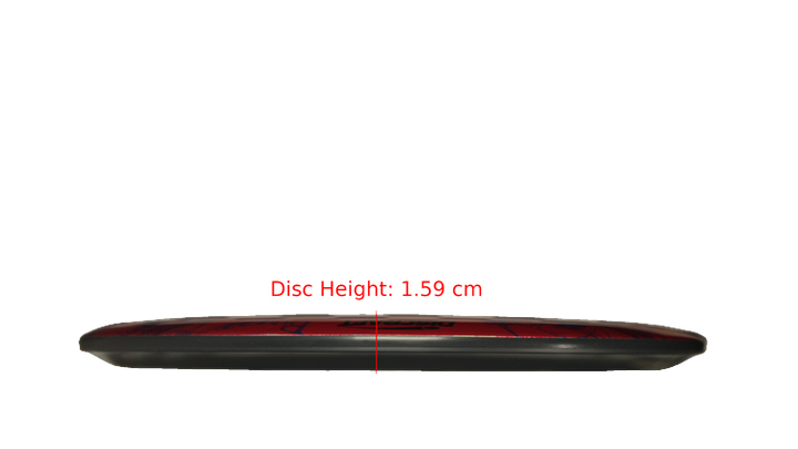 Discraft Swarm Full Foil SuperColor Buzzz Midrange Profile View