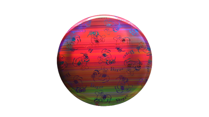 Discraft Swarm Full Foil SuperColor Buzzz Midrange Front View