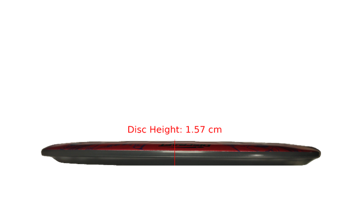 Discraft Swarm Full Foil SuperColor Buzzz Midrange Profile View