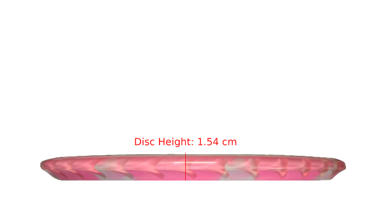 Discraft Fuzed Z Buzzz Midrange Profile View