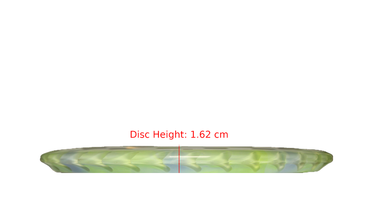 Discraft Fuzed Z Buzzz Midrange Profile View