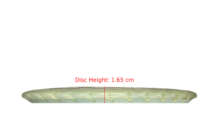 Discraft Fuzed Z Buzzz Midrange Profile View