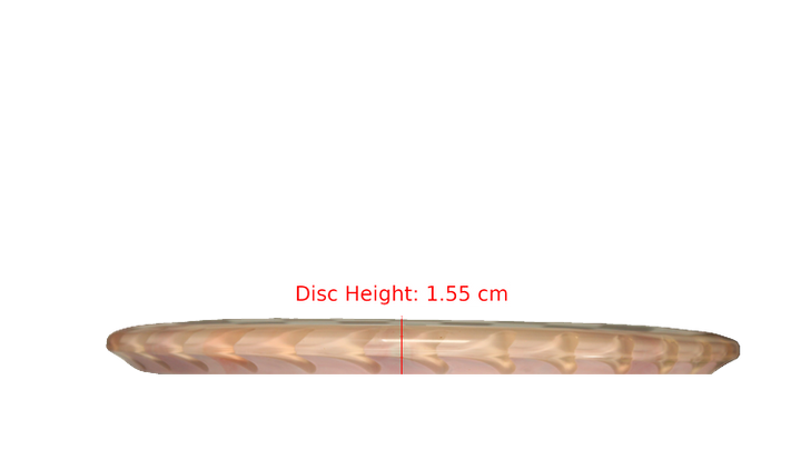 Discraft Fuzed Z Buzzz Midrange Profile View