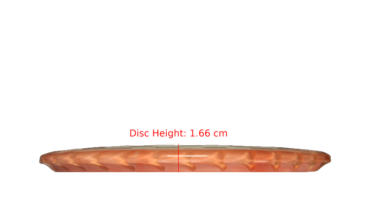 Discraft Fuzed Z Buzzz Midrange Profile View