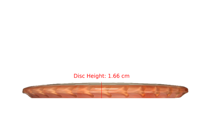 Discraft Fuzed Z Buzzz Midrange Profile View
