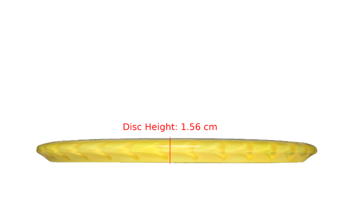 Discraft Fuzed Z Buzzz Midrange Profile View