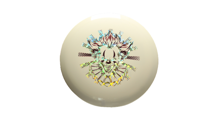 Discraft Fear The BogeyMan White ESP Passion Fairway Driver Front View