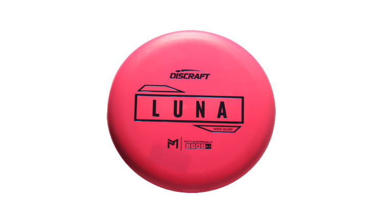 Discraft Paul McBeth Putter Line Hard Luna Putter Front View