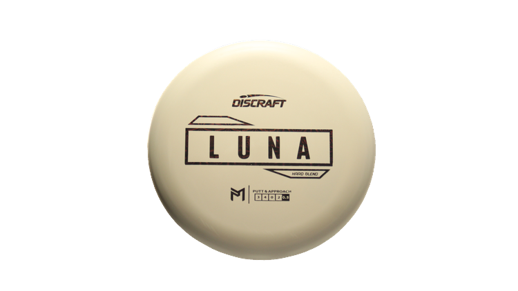 Discraft Paul McBeth Putter Line Hard Luna Putter Front View