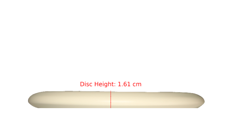 Discraft Paul McBeth Putter Line Hard Luna Putter Profile View