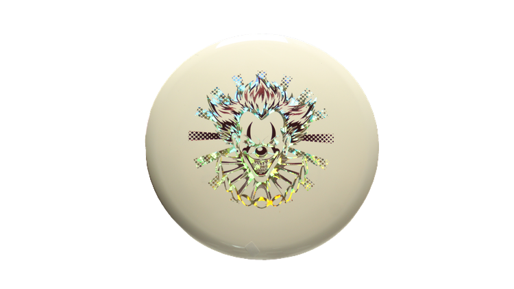 Discraft Fear The BogeyMan White ESP Buzzz Midrange Front View