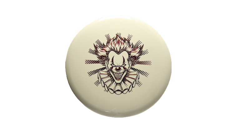 Discraft Fear The BogeyMan White ESP Buzzz Midrange Front View