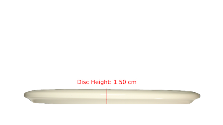 Discraft Fear The BogeyMan White ESP Buzzz Midrange Profile View