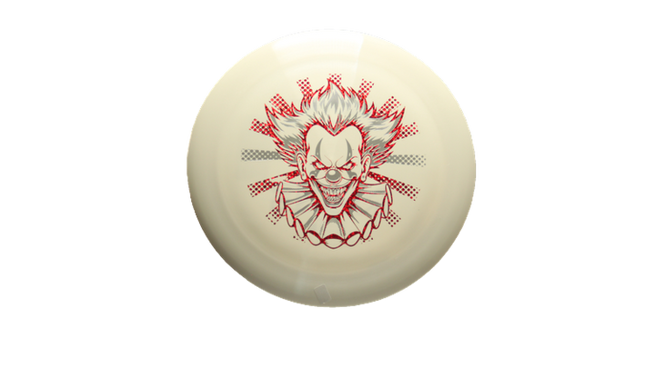 Discraft Fear The BogeyMan White ESP Nuke Distance Driver Front View