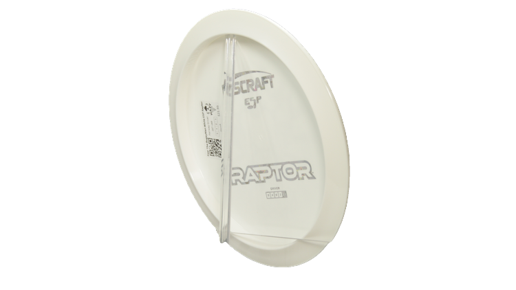 Discraft Fear The BogeyMan White ESP Raptor Fairway Driver Back View