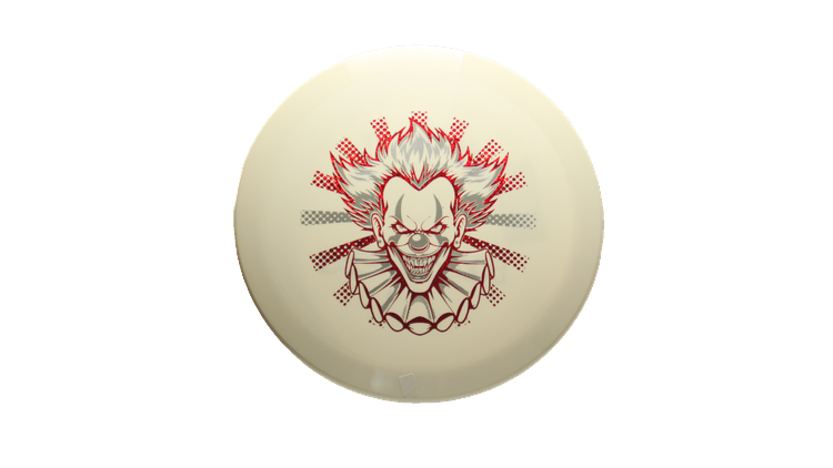 Discraft Fear The BogeyMan White ESP Raptor Fairway Driver Front View