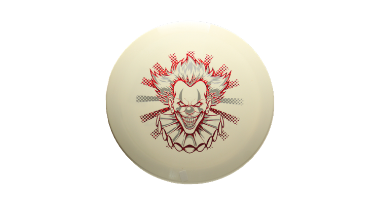 Discraft Fear The BogeyMan White ESP Raptor Fairway Driver Front View