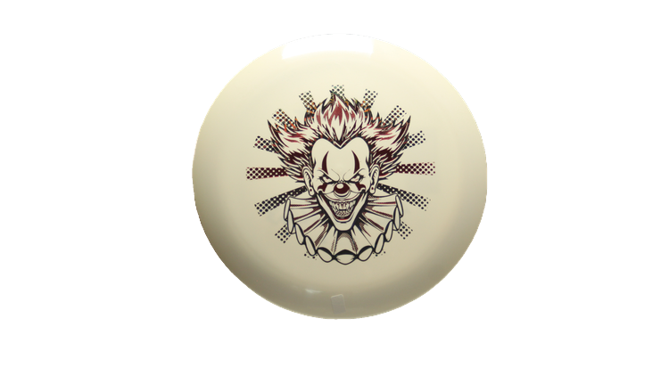 Discraft Fear The BogeyMan White ESP Thrasher Distance Driver Front View