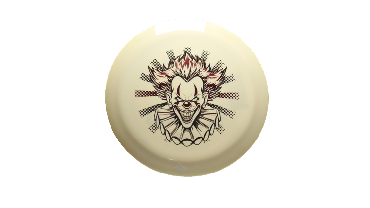 Discraft Fear The BogeyMan White ESP Thrasher Distance Driver Front View