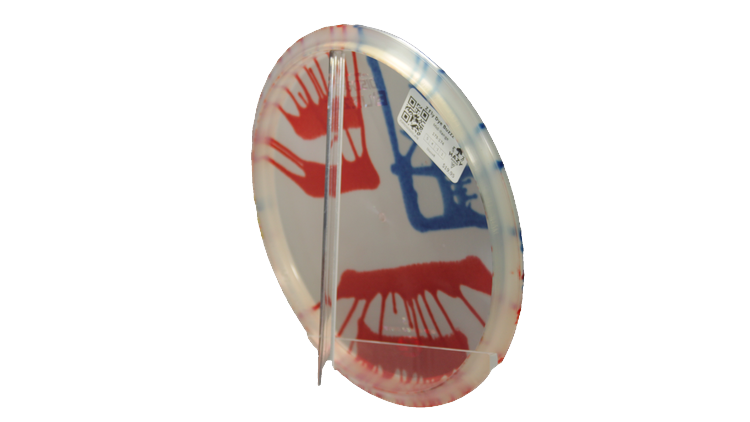 Discraft Z Fly Dye Buzzz Midrange Back View