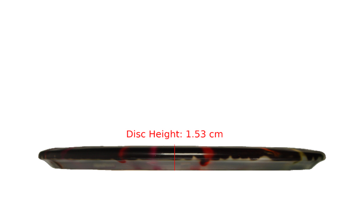 Discraft Z Fly Dye Buzzz Midrange Profile View