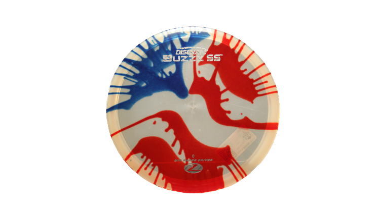 Discraft Z Fly Dye Buzzz SS Midrange Front View