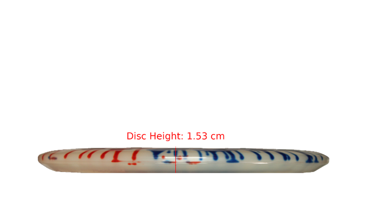 Discraft Z Fly Dye Buzzz SS Midrange Profile View