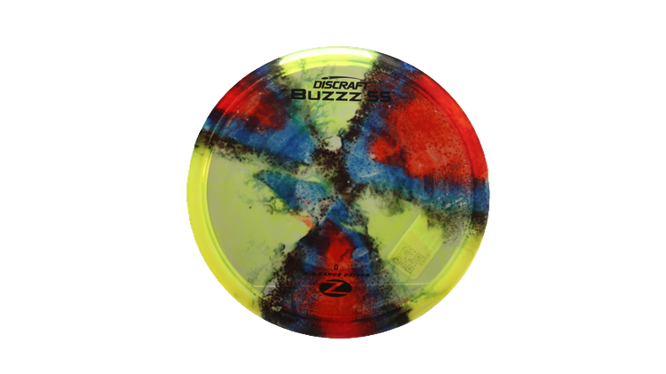 Discraft Z Fly Dye Buzzz SS Midrange Front View