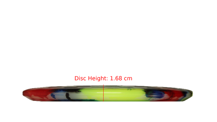 Discraft Z Fly Dye Buzzz SS Midrange Profile View