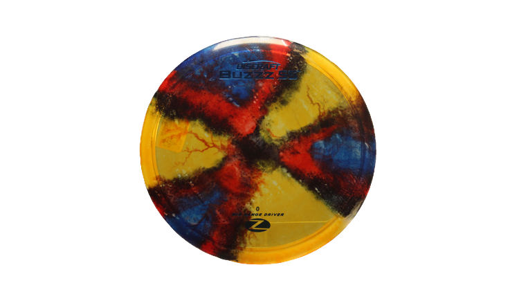 Discraft Z Fly Dye Buzzz SS Midrange Front View