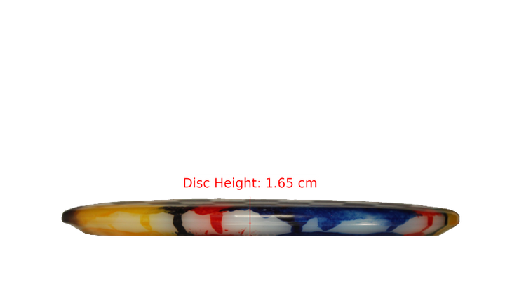 Discraft Z Fly Dye Buzzz SS Midrange Profile View