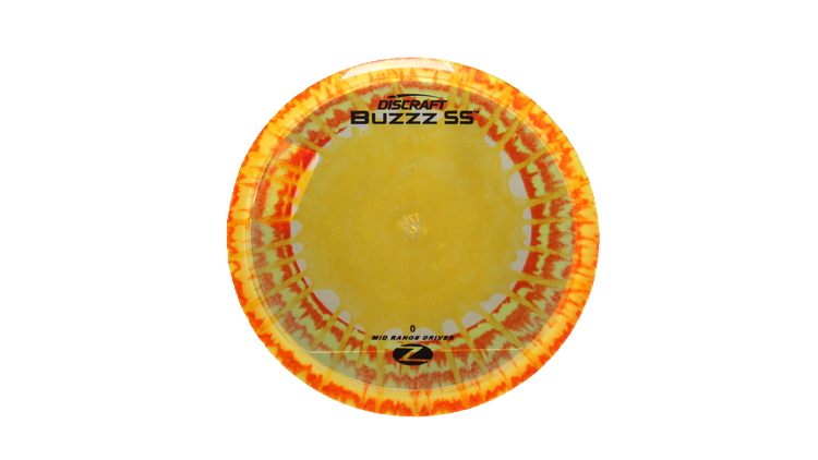 Discraft Z Fly Dye Buzzz SS Midrange Front View
