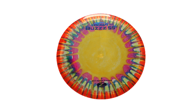 Discraft Z Fly Dye Buzzz SS Midrange Front View