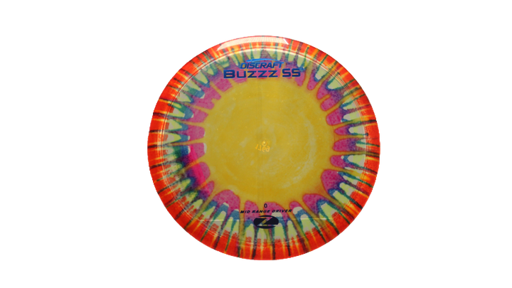 Discraft Z Fly Dye Buzzz SS Midrange Front View